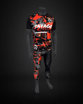 Savage Wildfire Camo Training Set (Shirt + Tights)
