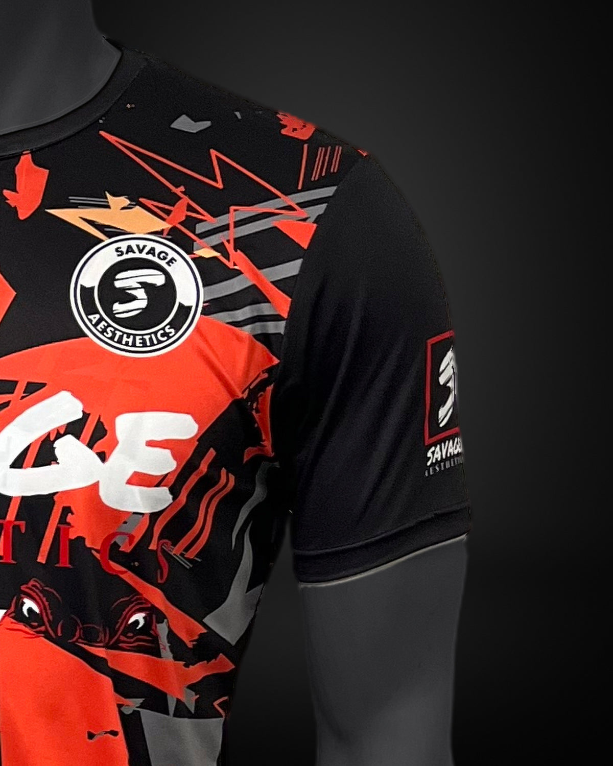Savage Wildfire Camo Training Set (Shirt + Tights)
